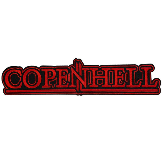 COPENHELL Logo Patch (Black/Red)