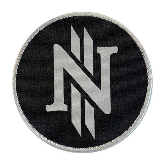 Round N patch (Black/White)