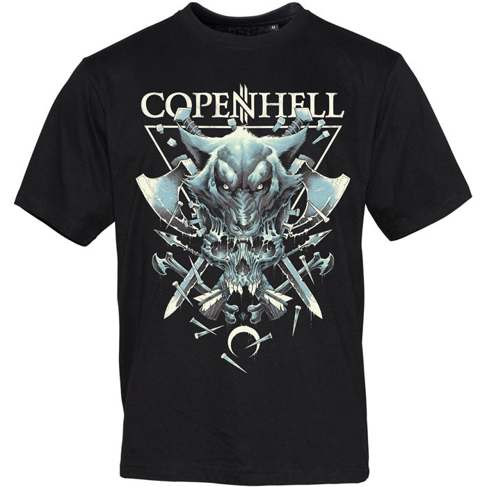Antiquitätenladen COPENHELL: Wolf Crest Unisex T-shirt COPENHELL – Shop