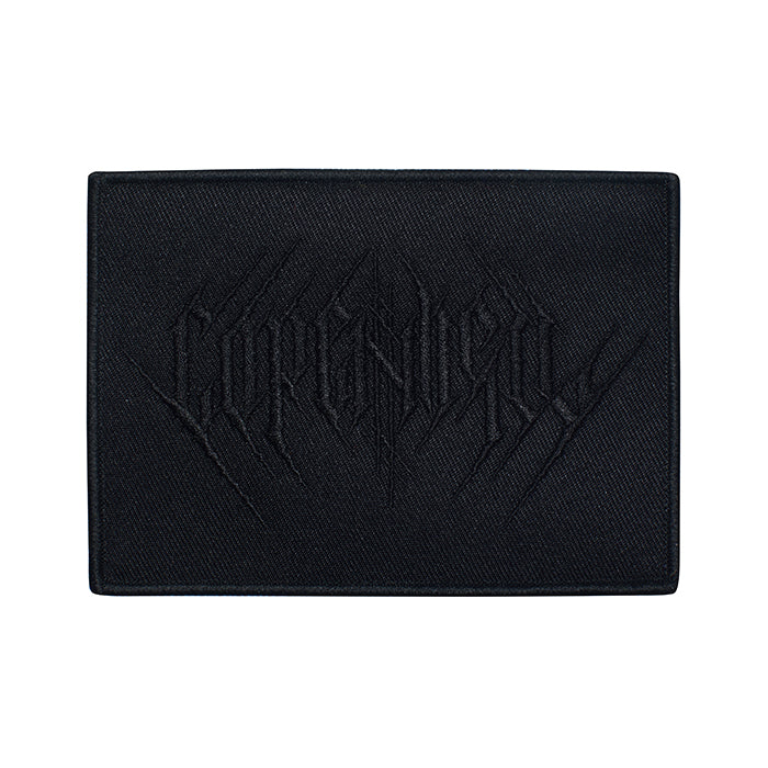 COPENHELL Black Metal Logo - Black on Black (patch)