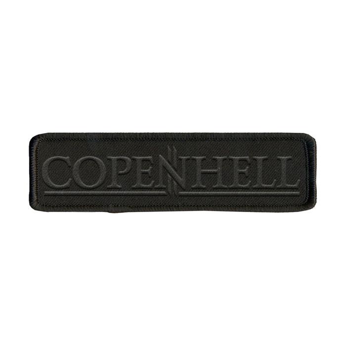 Copenhell: Logo patch black on black